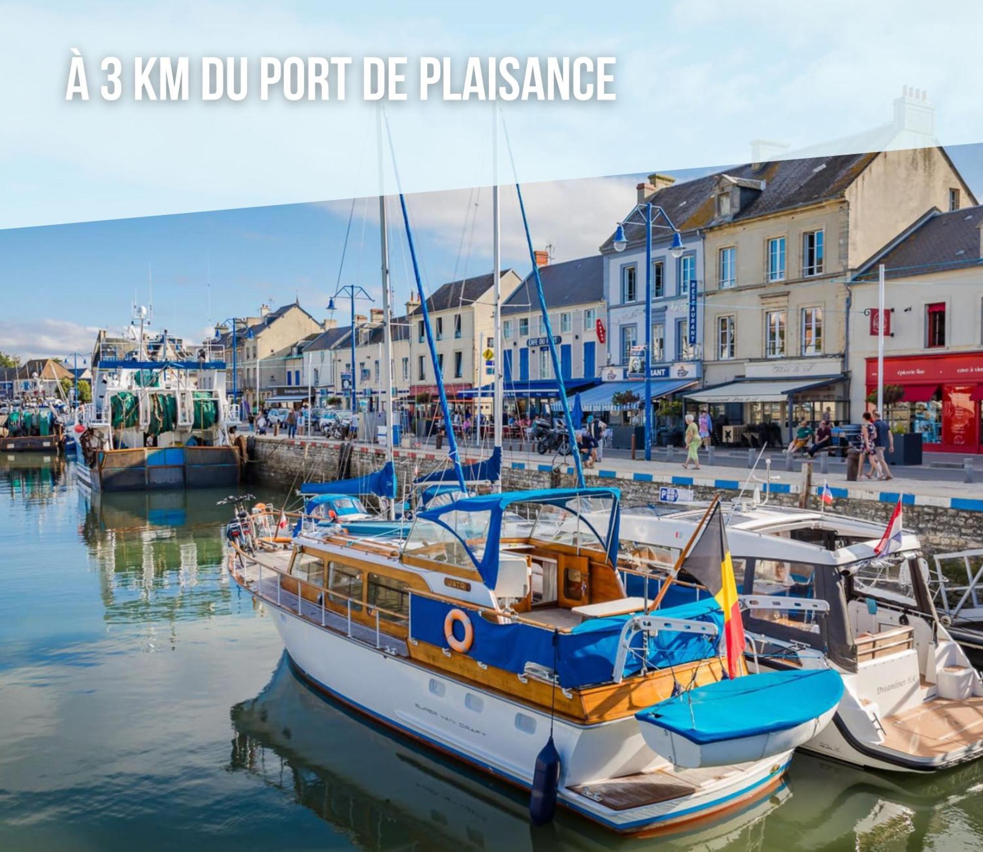 Nid De Pie Grand Duplex Lumineux Cadre Verdoyant Calme A 5 Mn De La Pres Port En Bessin, Bayeux, Omaha Beach,